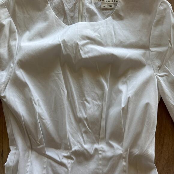 White Veronica Beard Torres Minidress - Picture 3 of 5